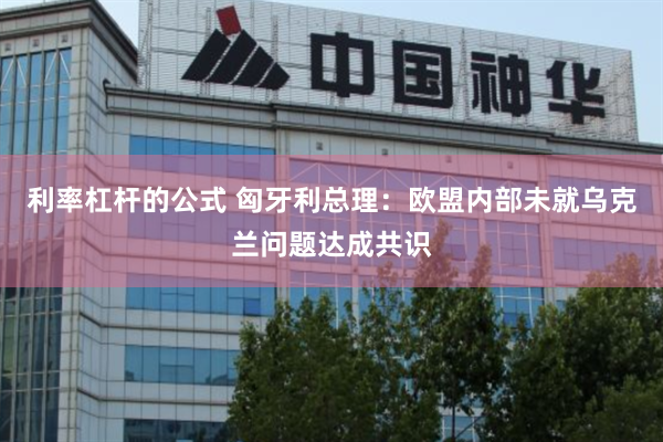 利率杠杆的公式 匈牙利总理：欧盟内部未就乌克兰问题达成共识