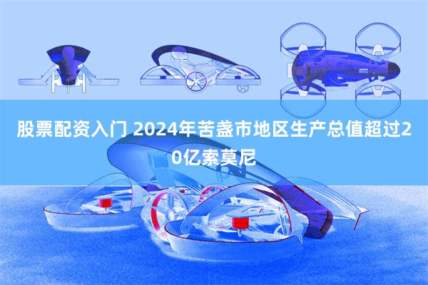 股票配资入门 2024年苦盏市地区生产总值超过20亿索莫尼